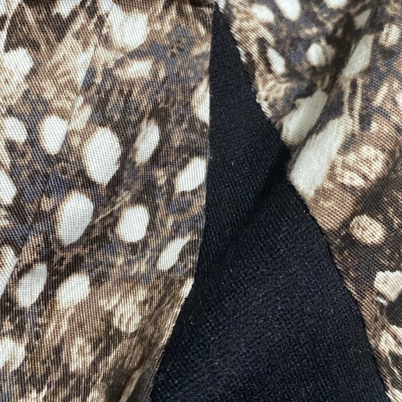 Cotton BCBG Maxazria Brown &  Black Womans coat Jacket SMALL - Picture 9 of 12